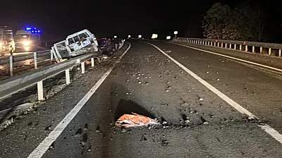 Elazığ-Diyarbakır karayolunda kaza