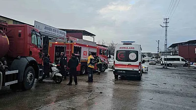 Elazığ Sanayi Sitesi'nde yangın