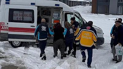 Hasta kadına UMKE yetişti