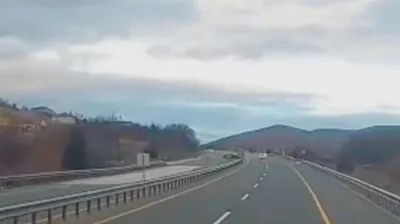 Kaza anı kameralara yansıdı