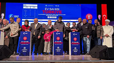 Yüzyılın Konut Projesi'nde Elazığ kurası çekildi