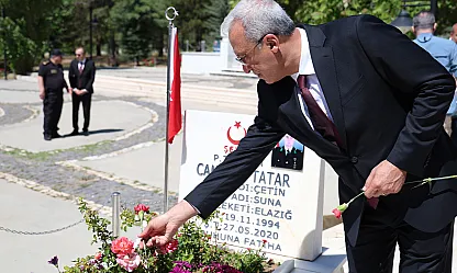 Elazığ'da şehitler unutulmadı
