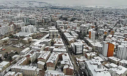 Elazığ'dan eşsiz kar manzaraları