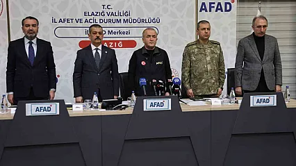 6 Şubat 'Asrın Felaketi' Elazığ'da anıldı