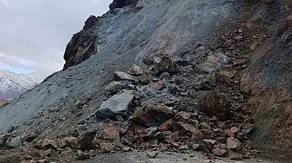 Elazığ'da heyelan!