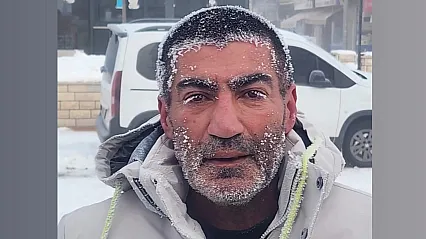 Elazığ'da termometreler -22'yi gösterdi