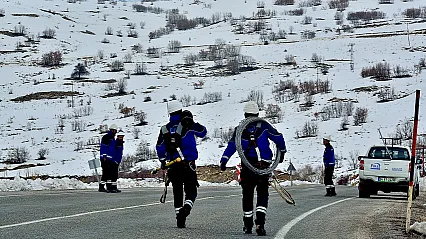 Fırat EDAŞ, zorlu kış şartlarına karşı sahada önlemlerini aldı