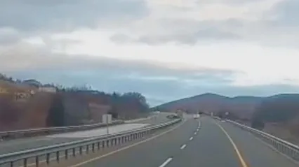 Kaza anı kameralara yansıdı