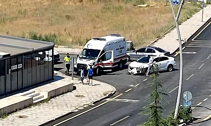 Ataşehir Mahallesi'nde kaza
