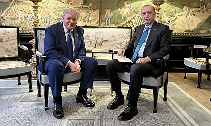 Cumhurbaşkanı Erdoğan, Trump ile görüştü
