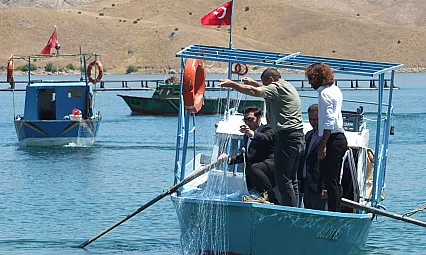 Elazığ'da balık hasreti sona erdi
