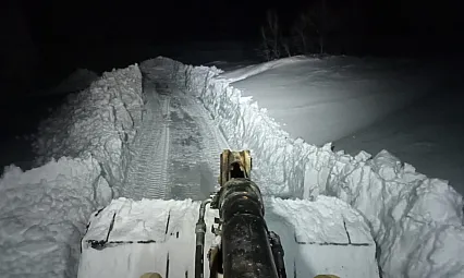 Elazığ'da kapalı köy yolları açıldı