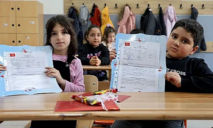 Elazığ'da karne heyecanı