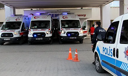 Elazığ'da zincirleme kaza