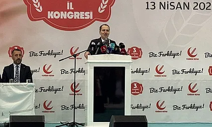 Fatih Erbakan, il kongresine katıldı