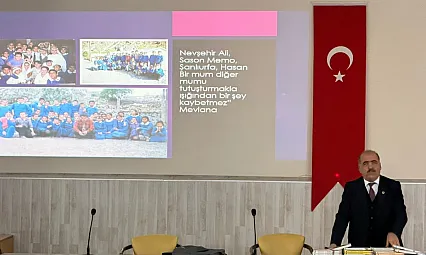 Keban'da 'Başarı Yolculuğu' söyleşisi