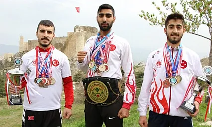 İkisi fırıncı, biri kasap, ama üçü de şampiyon