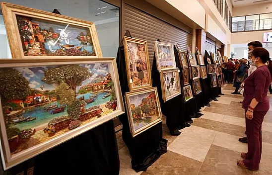 El emeği göz nuru ürünler sergilendi