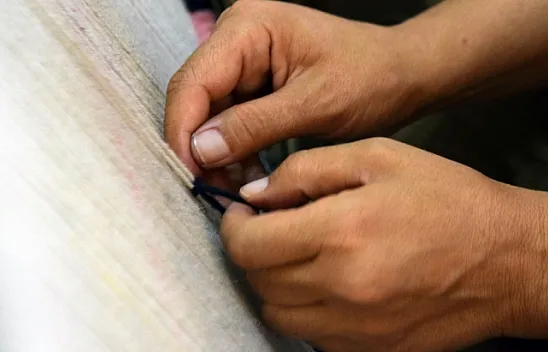 Cumhurbaşkanı Erdoğan için seccade işledi