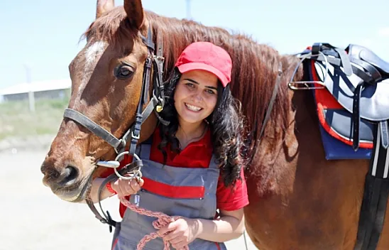 Atlar 'Ojeli' seyislere emanet