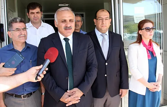 Vali Zorluoğlu saldırıda yaralananları ziyaret etti