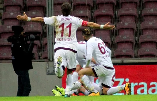 Galatasaray - Elazığspor maçından kareler