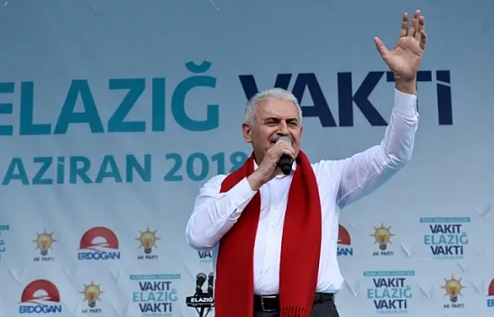 Başbakan Yıldırım'ın Elazığ mitinginden fotoğraflar