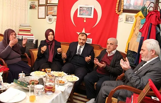 Kaldırım ailesinden şehit ailelerine ziyaret