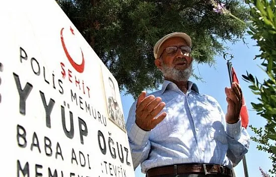 15 Temmuz şehidinin babasından anlamlı mesaj