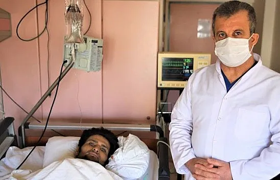 2 ton kalıbın altında kaldı ölmedi hayata tutundu