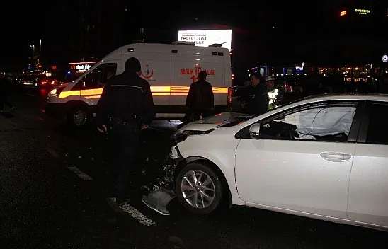 Hazardağlı kavşağında kaza! Çok sayıda yaralı var