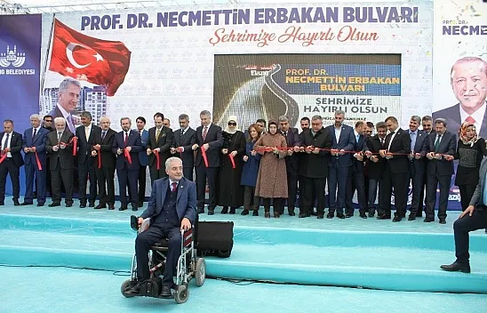 Prof. Dr. Necmettin Erbakan Bulvarı açıldı