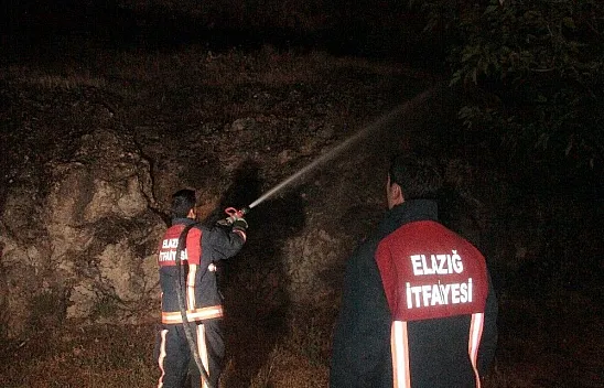 Havai fişekler yangına neden oldu