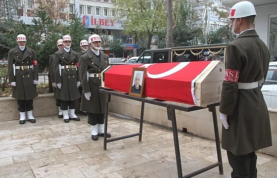 Vefat eden Kore gazisine son görev yerine getirildi