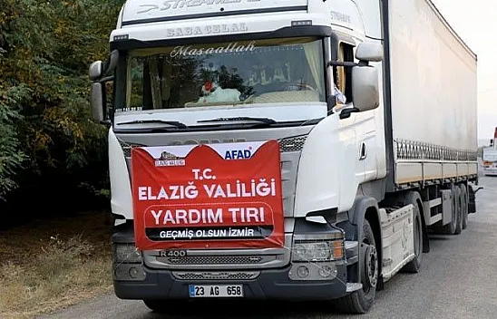 3 yardım tırı daha İzmir'e gönderildi