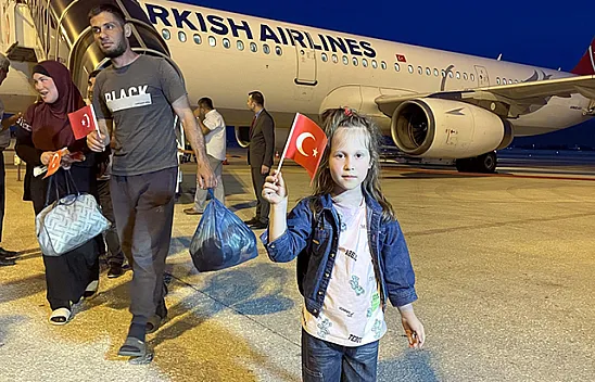 Ahıska Türklerinden oluşan 9. kafile Elazığ'a geldi