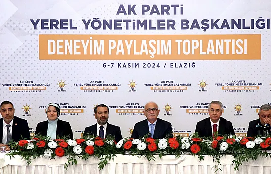 Elazığ'da 'Deneyim Paylaşım' toplantısı