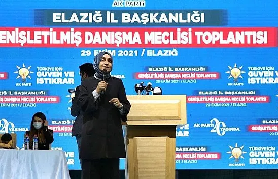 AK Partili Usta, Elazığ'da partililere hitap etti