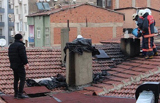 Baca yangını korkuttu