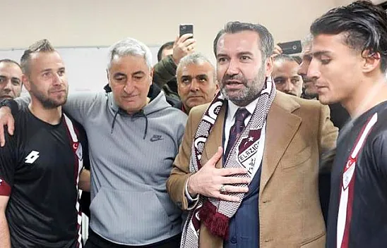 Başkan Şerifoğulları, Elazığspor'u deplasmanda yalnız bırakmadı