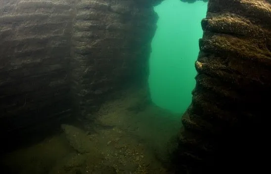 'Batık Şehir' de oluşan tahribat ilk defa görüntülendi