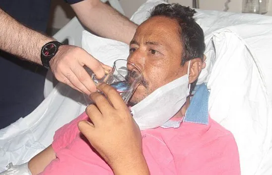 Böbrek nakli ile sağlına kavuştu, 14 yıl sonra ilk defa su içti