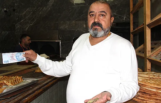 Bozuk para bulamayan esnaftan ilginç çözüm