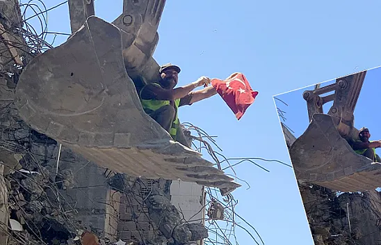 Çalışan işçiden örnek davranış