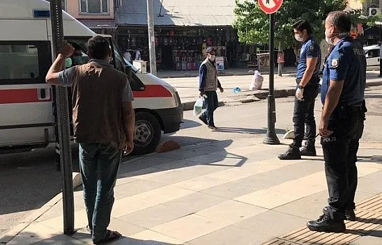Covidli hasta karantinayı ihlal etti! Polis tarafından yakalandı