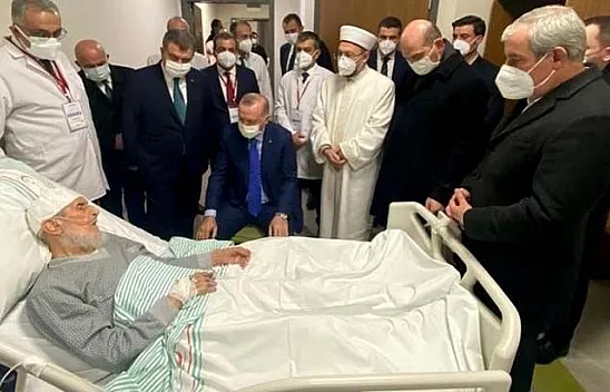 Cumhurbaşkanı Erdoğan'ın Hafız Nazırlı'ya ziyaretini oğlu anlattı