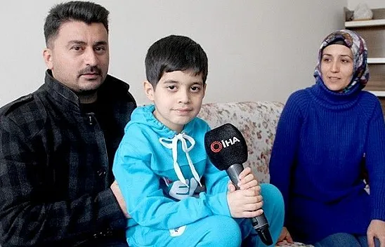 Cumhurbaşkanı Erdoğan'ın sahip çıktığı Taha İstanbul'a gitti