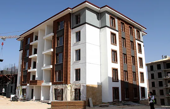 Cumhurbaşkanı Erdoğan temelini atmıştı, örnek daire tamamlandı