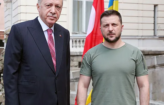 Cumhurbaşkanı Erdoğan, Zelenskiy ile görüştü