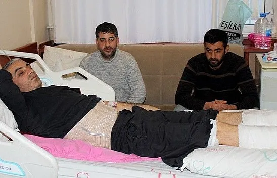 Depremden korktu 2'nci kattan atladı, bacaklarını ve belini kırdı